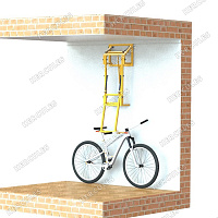 Устройство для хранения велосипеда под потолком