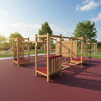 Детский комплекс для лазания v.2 Смол