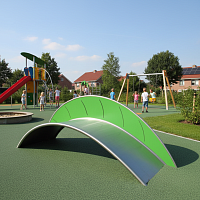 Горка для ходьбы детей с ПОДА Лист