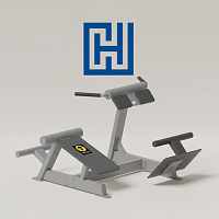 НВВ-023Z Скамья для пресса и гиперэкстензия