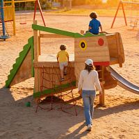 Детский игровой элемент Дракоша