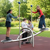 Балансир стоя из нержавеющей стали