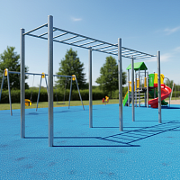 УТЭ-014-1 Рукоход одноуровневый увеличенный