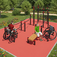 W-7.03 Комплекс для инвалидов-колясочников TRANING