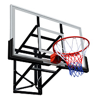 Баскетбольный щит игровой из закаленного стекла 10 мм