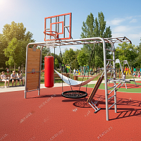 Универсальный спортивно-развлекательный комплекс для дачи