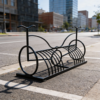 ВП-12 Велопарковка декоративная на 6 мест