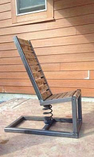 Кресло-качалка уличное