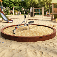 Круглая песочница