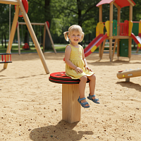 Уличный табурет "Поганка"