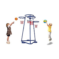 Детская баскетбольная (нетбольная) стойка