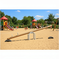 Балансир четырехместный на стальной опоре