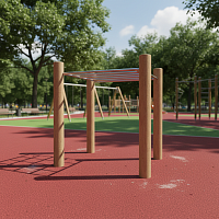 Рукоход одинарный серия Эко