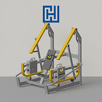 НВВ-022Z Жим от груди в наклонной скамье