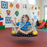 Подвес без рамы "Качели-вигвам"