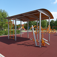 Площадка для пожилых людей и колясочников