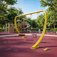 Качели Расплавленное Солнце