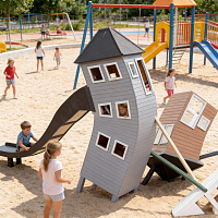 Детская игровая площадка Танцующие домики 2