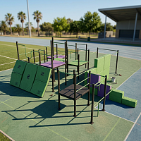 Площадка для паркура XXL