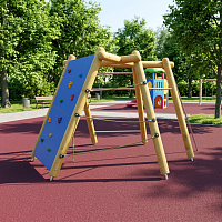 Детский игровой комплекс для лазания "Треугольники"